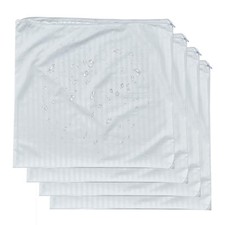 4 Pack Feather Proof Pillow Protectors 20x20 Waterproof Cover for Goose Down ...