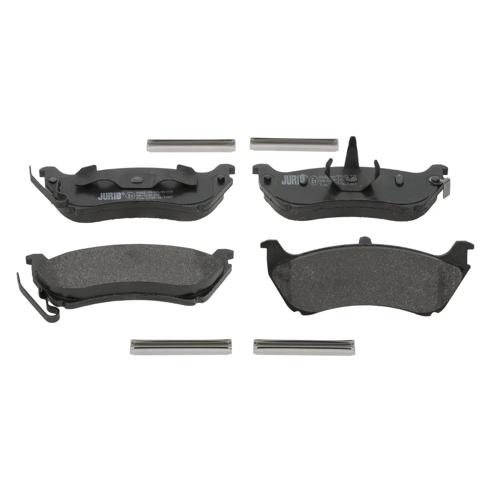 For Mercedes-Benz ML320 1998 Jurid 573035J Semi-Metallic Rear Disc Brake Pads - Изображение 2 из 2