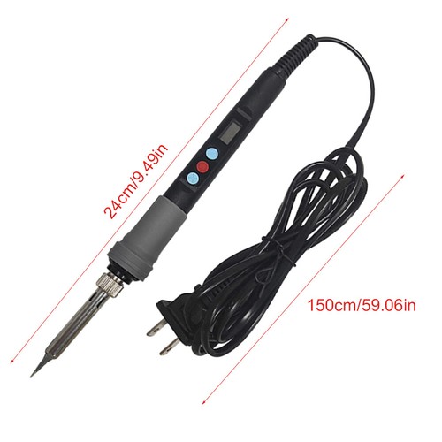 Electric Solder Iron Adjustable Temperature Digital Display Soldering Tool Kit - Picture 3 of 20