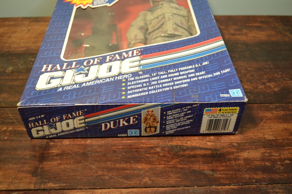 1991 Vintage GI Joe Hall of Fame Duke Doll Figure