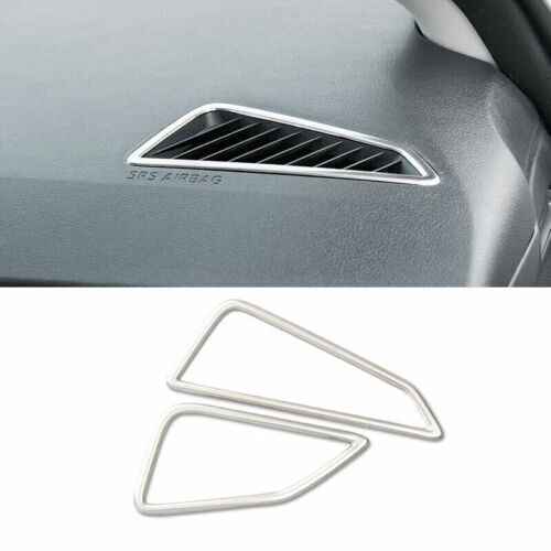 Consola de acero plateado L&R ventilación de salida de aire acondicionado para Toyota Corolla 2020-2023 2X - Imagen 5 de 6