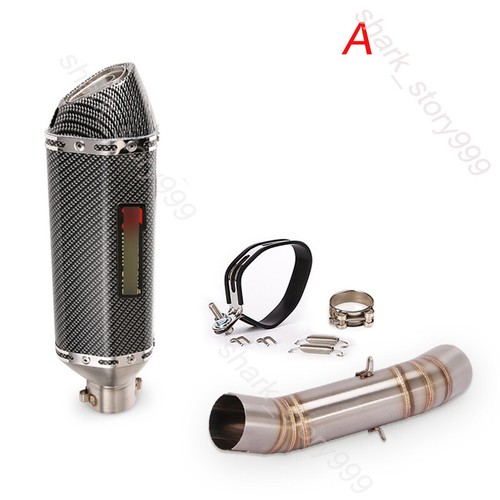 For Honda CBR500R CB500F/X 2017-2022 Exhaust System Muffler Tip With DB Killer - Picture 4 of 12