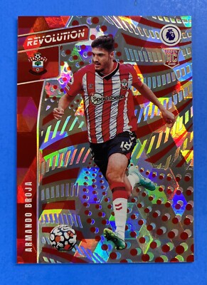 Armando Broja - 2021-22 Panini EPL Revolution Cubic RC /20 - Everton