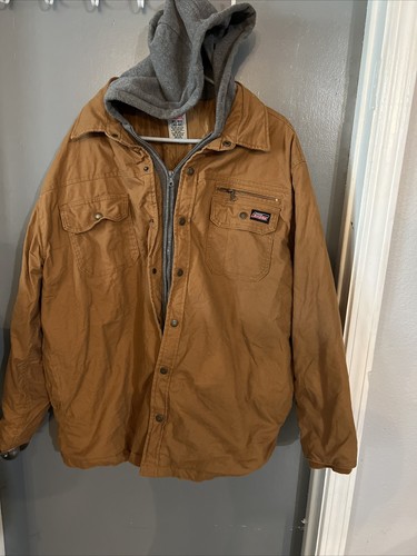 Hooded Duck Quilted Shirt Jacket 