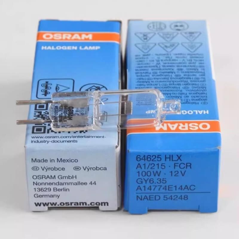 OSRAM Halogen Lamp 64625 12V100W GY6.35 Medical Bulb Zeiss