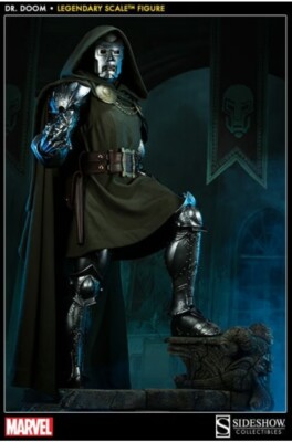 Dr Doctor Doom Legendary Scale 1:2 Sideshow Rare New Doomsday Marvel