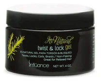 Influance Twist Lock Gel 4 oz Natural Ingredients All Hair Types 