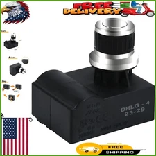 4 Outlet Chrome Coated Push Button BBQ Ignitor - Universal Grill Spark Generator