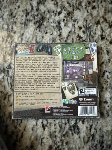 Jewel Quest Solitaire II 2 (2007 PC CD-ROM Win XP/2000/ME/98 - Picture 2 of 4