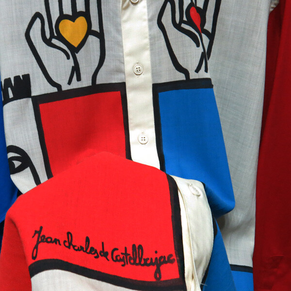 Unique Vintage 80s Jean Charles de Castelbajac overfit men's Shirt