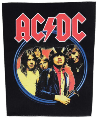 AC/DC Highway To Hell  Rückenaufnäher Backpatch