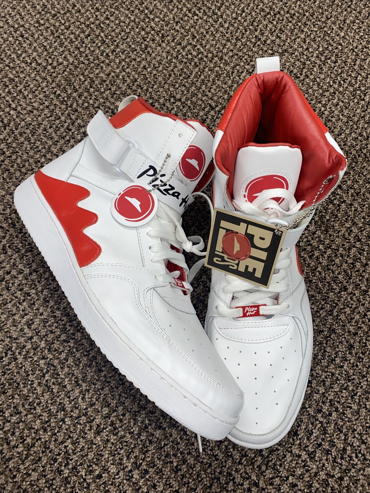 RARE! GRANT HILL PIZZA HUT TOPS SHOES SIZE 14 LIMITED AMOUNT MARCH | eBay