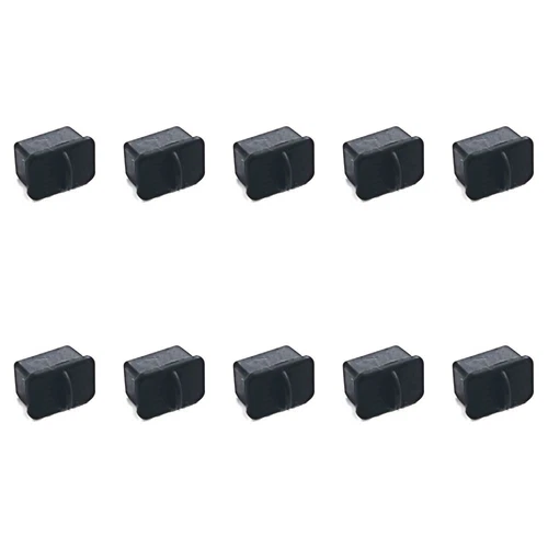 10 pcs  Dust Covers SFP Port Blanking Plug Dust Caps Fiber Protector