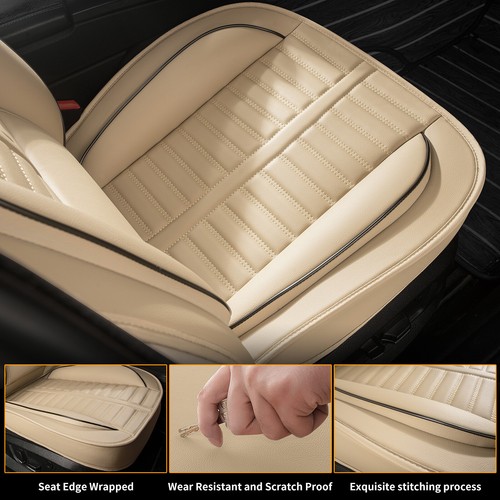 Car 5-Seat Cover Faux Leather Full Set Protector For Infiniti Q70 2014-2019 - Picture 6 of 8