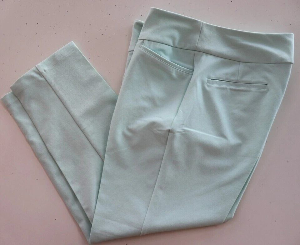 ADIDAS ULTIMATE 365 GOLF PULL ON ANKLE PANTS TROUSERS DASH GREEN FI9536 -WOMEN M - Image 4 of 4