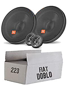 JBL Lautsprecher FüR Fiat Doblo 223 Front - 16Cm Boxen - Auto - Einbauset Front-image