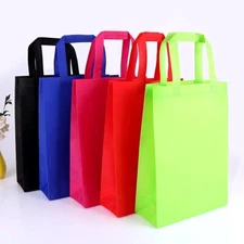 30 pcs (random color) Non Woven Bag Grocery/Multipurpose Shopping Beg 25x10x36cm