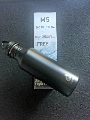 Wasserflasche  MIZU M5 Superleicht - Steinless Steel
