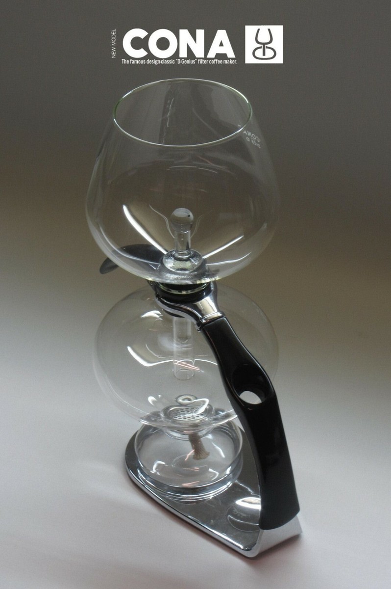 cona  CONA Coffee Maker, New 2026 'Size D-Genius All-Glass' model