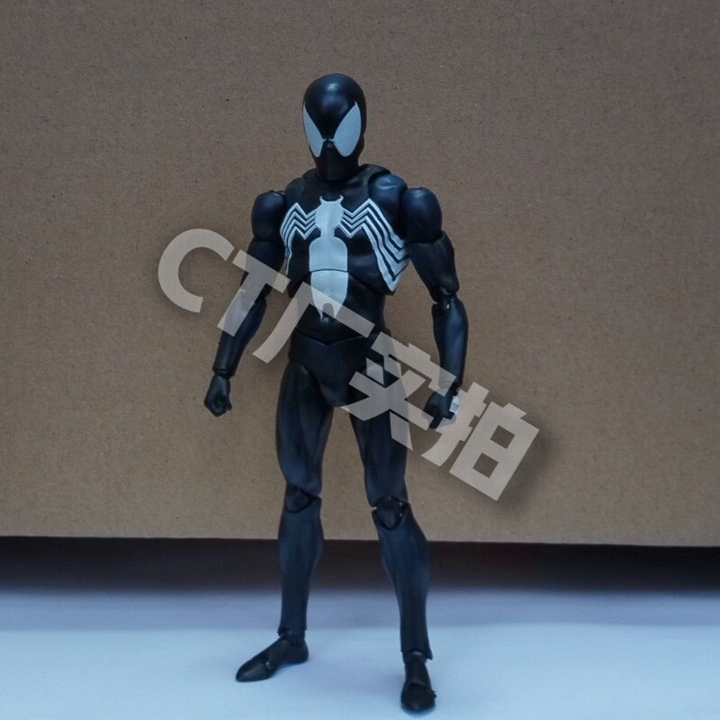 In Stock!MAFEX No.147 Spider-Man Black Costume COMIC Ver In Stock!MAFEX No.147 Spider-Man Black Costume COMIC Ver