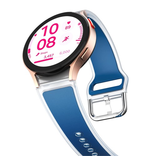 For Samsung Galaxy Watch 7 40mm 44mm FE Silicone Band Strap Replacement Bracelet - Picture 179 of 689