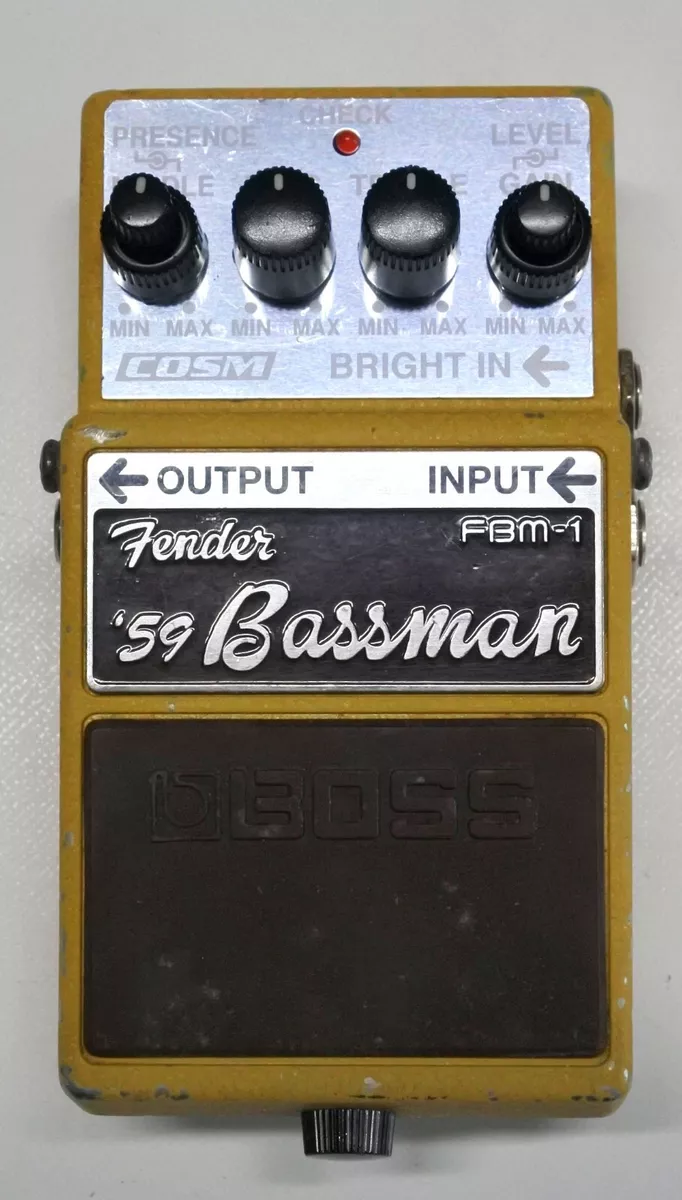 BOSS FBM-1 Fender '59 Bassman Guitar Effects Pedal 2007 #30