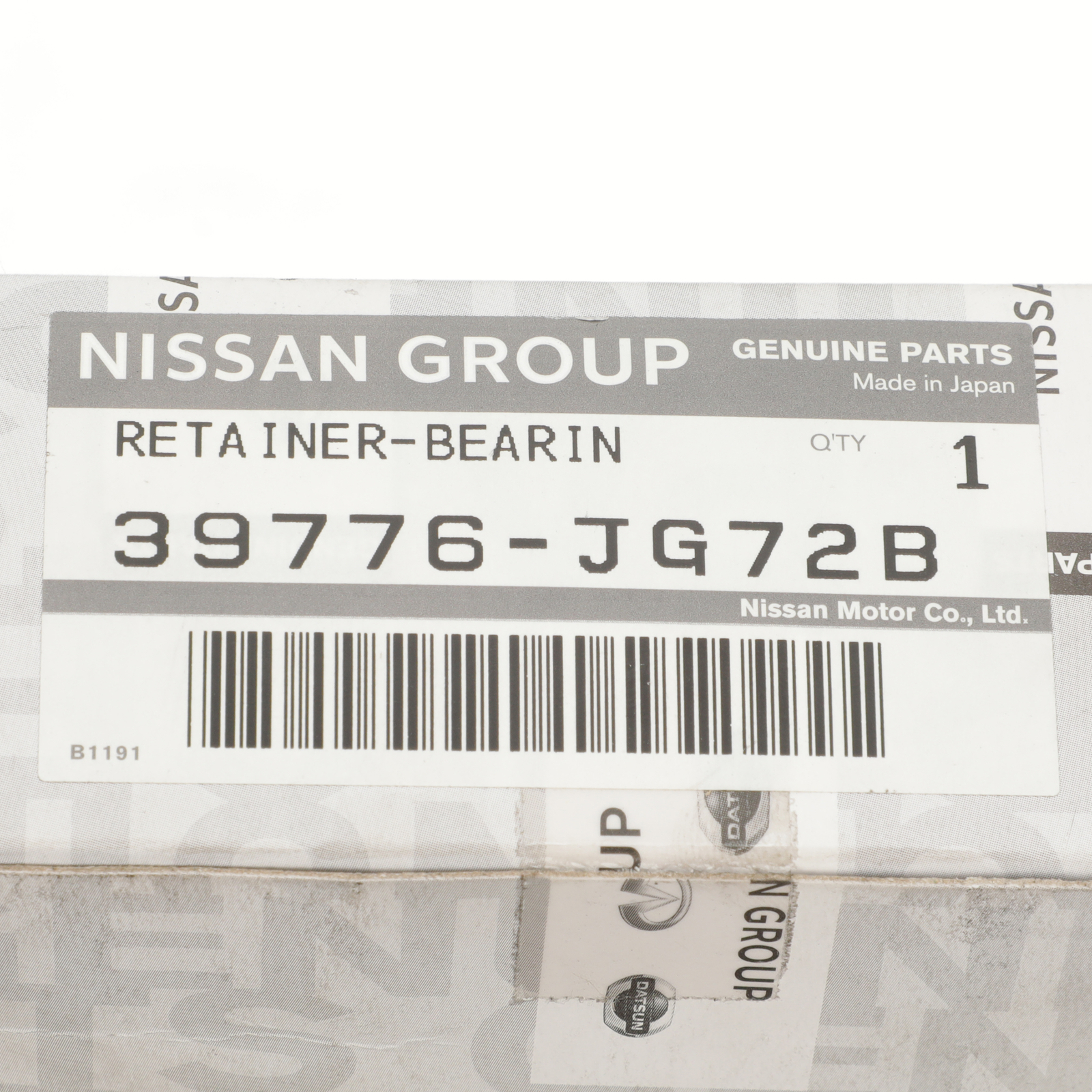 Nissan OEM 39776 JG 72 B Drive Axles Retainer for sale online | eBay 
