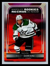 2021-22 O-PEE CHEE PLATINUM MARQUEE ROOKIES SUNSET #291 RILEY DAMIANI DALLAS