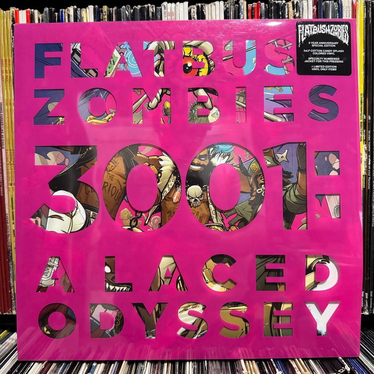 新品Flatbush Zombies – 2LP オフィシャル盤！！ Flatbush Zombies: 3001 - A Laced Odyssey (Indie Exclusive