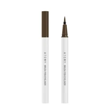 ATOMY Brush Pen Eyeliner 0.6g Dark Brown Quick Dry No lump Long Lasting K-Beauty