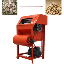 220V Electric Peanut Picking Machine Agricultural Machinery 100-150KG/h Output