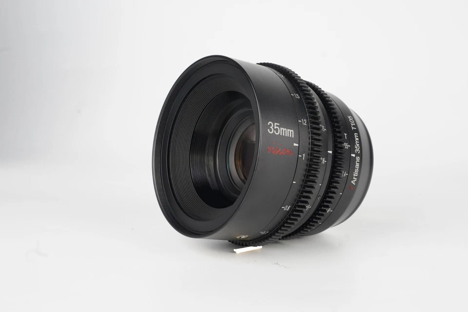 Lente de cine 7artisans 35 mm T1.05 Vision (APS-C) para cámaras de montaje M4/3 (caja abierta) Foto 4 de 4