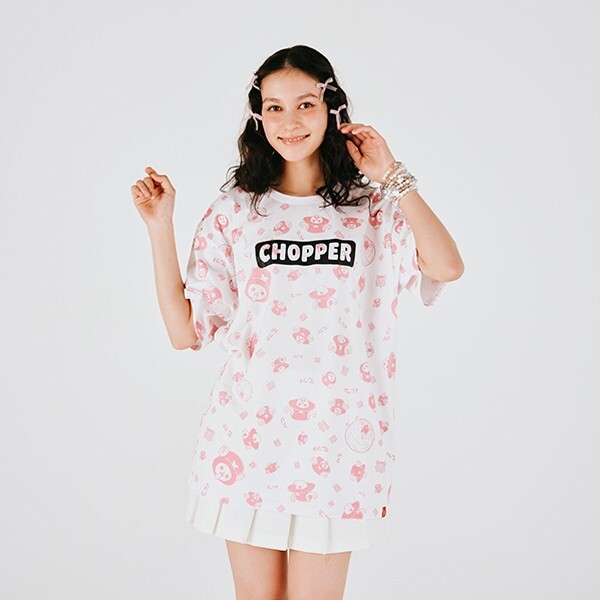 ONE PIECE CHOPPER POP All-Over Print T-Shirt Size XL