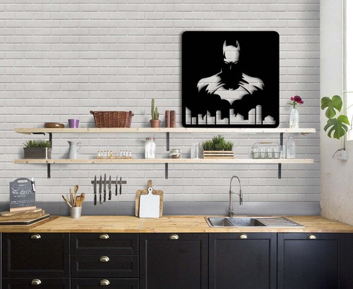 Batman - Quadro moderno in pvc solido 48 x 48cm - Foto 3 di 5