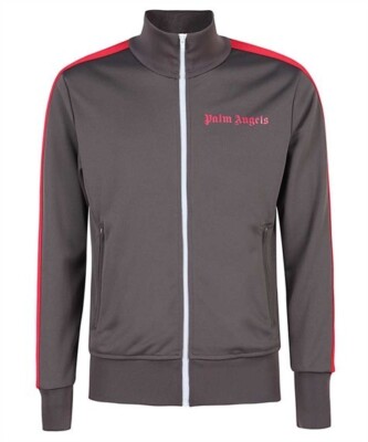 Palm Angels::ジャケット:XL[RESALE] Orig. $1985 Palm Angels Leather Logo Varsity Jacket 48 L No