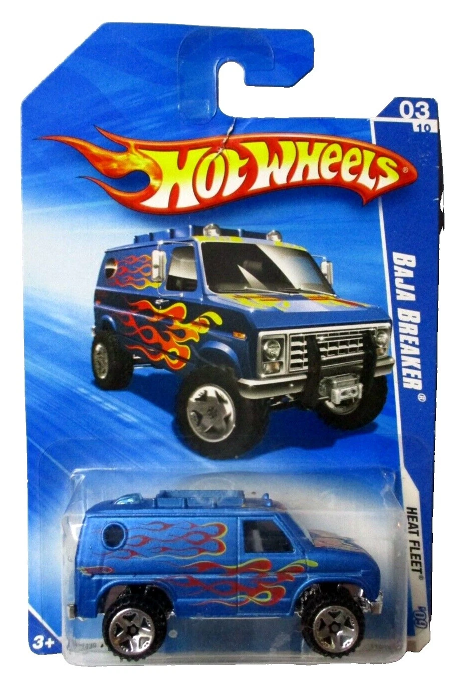 Furgoneta diecast y de juguete Hot Wheels Heat Fleet