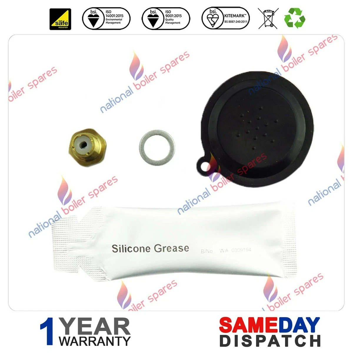 HALSTEAD ACE u0026amp; FINEST BOILER DIAPHRAGM KIT 500601 | eBay