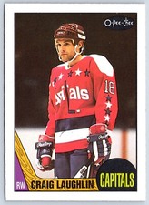CRAIG LAUGHLIN 1987-88 O-PEE-CHEE 87-88 NO 161 NRMINT+            42387