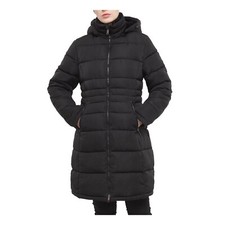 Rokka&rolla Women's Heavy Long Winter Coat With Fleece Hood Parka Jacket