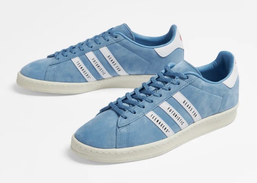 Adidas Originals x Human Made Campus Light Blue Size 10 | eBay