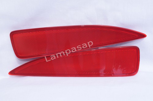 Rear Side Reflector Maker Light Lamps One Pair Fit 2012 2013 2014 Yaris - 第 1/2 張圖片