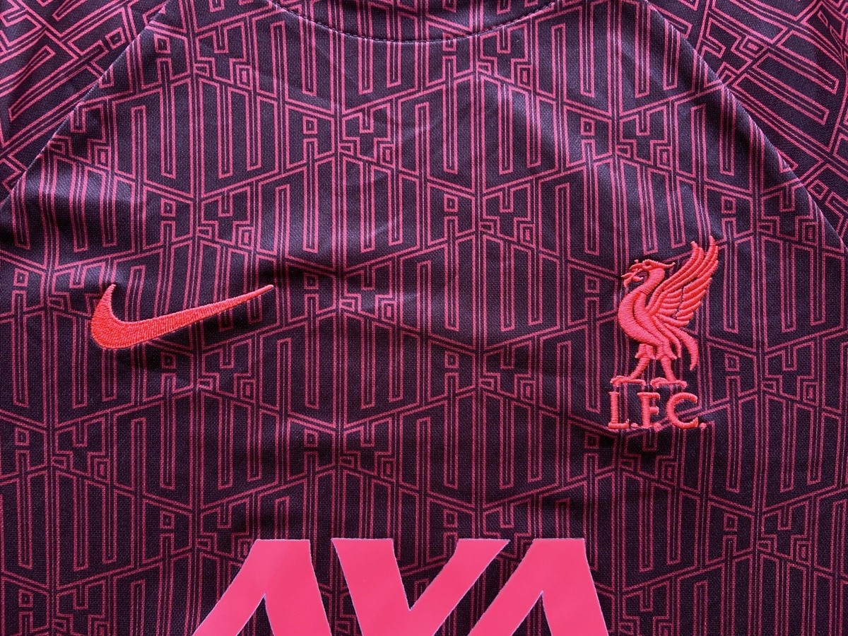 LIVERPOOL 2022 2023 PRE MATCH TRAINING SHIRT JERSEY NIKE