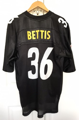 RARE Reebok NFL Super Bowl XL HOF BETTIS Pittsburgh Steelers MEDIUM Jersey 2006. - Picture 7 of 12