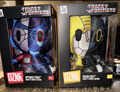 Transformers Optimus Prime Bumblebee Bundle Designer Soft Plush Doll Toys Hasbro