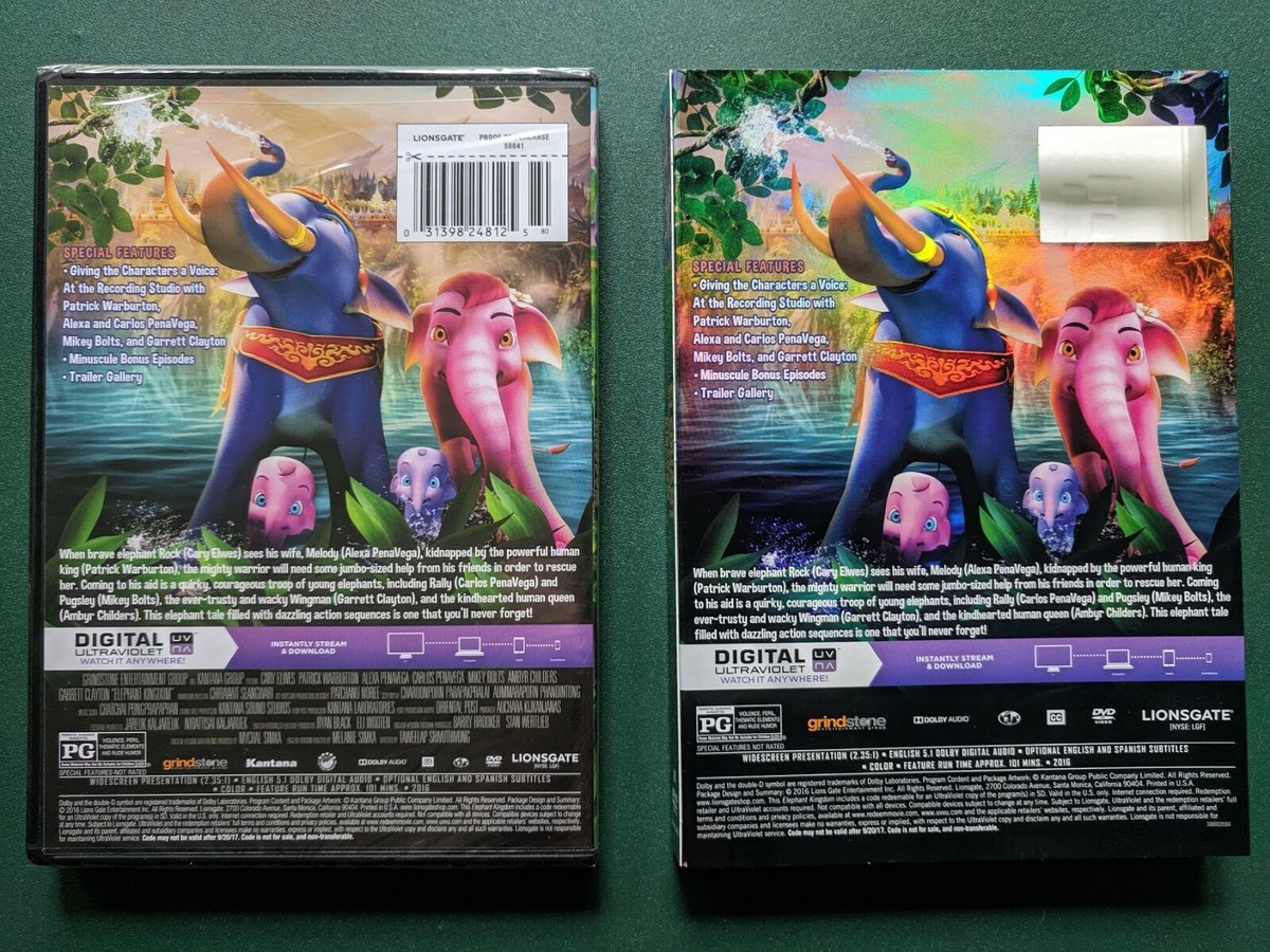 Elephant Kingdom (DVD, Digital UV, Slipcover) UNOPENED, FREE Elephant Kingdom (DVD, Digital UV, Slipcover) UNOPENED, FREE
