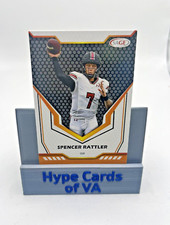 SPENCER RATTLER 2024 Sage Low Series Black Rookie Card RC #68 New Orleans Saints