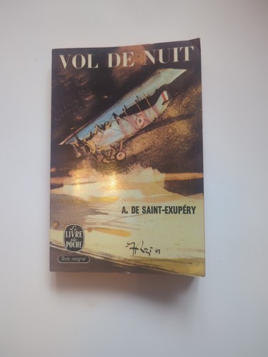 Antoine de Saint-exupéry - Vol de Nuit / Le Livre de Poche 1966