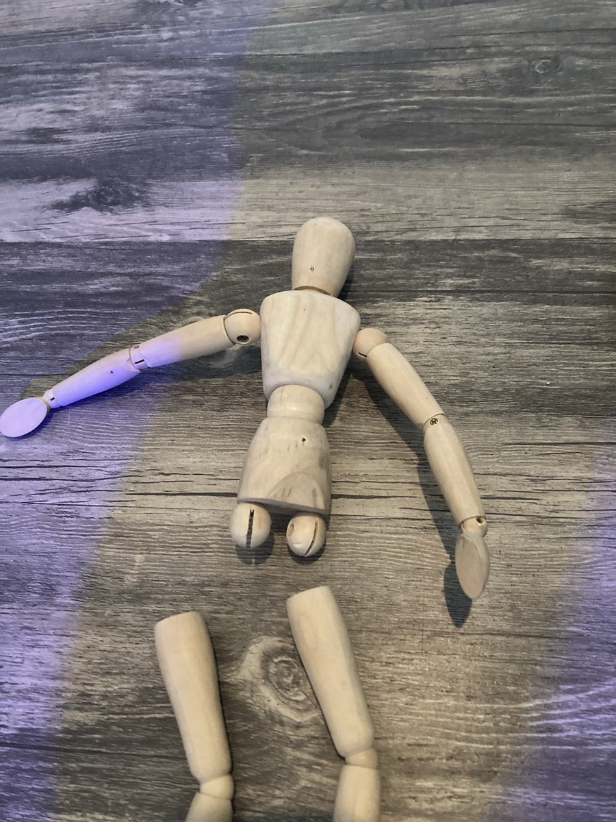 Mannequin D'artiste En Bois Articulé Pour Peintre Ou Sculpte