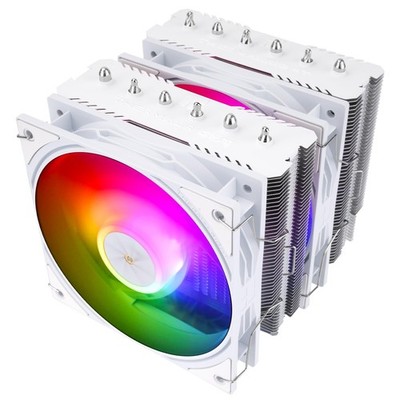 Thermalright CPU Kühler Peerless Assassin 120 SE ARGB weiß V3 6 Heatpipes