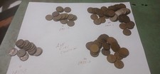 Lot Wheat Cents 13-1917s  14-1921s  26-1928s  46-1929s. AVERAGE CIRCULATED COND